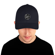 Load image into Gallery viewer, Life Logo Flexi Twill Cap (BLACK) - Unisex
