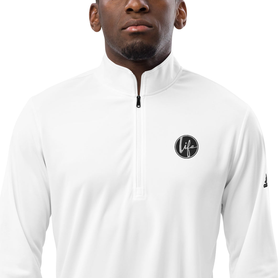 Life Logo Quarter zip pullover